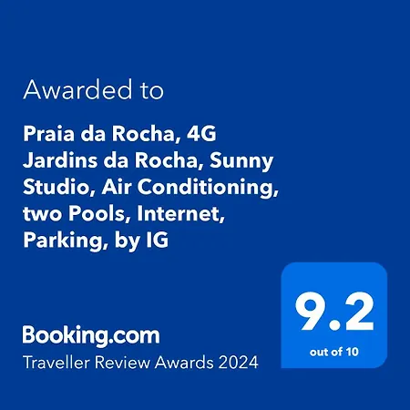Da Rocha, 4g Jardins Da Rocha, Sunny Studio, Air Conditioning, Two Pools, Internet, Parking, By Ig * Portimão